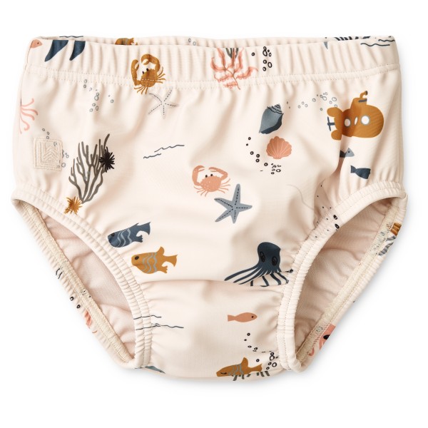 LIEWOOD – Baby Kid’s Anthony Printed Swim Pants – Zwembroek maat 86, Wit