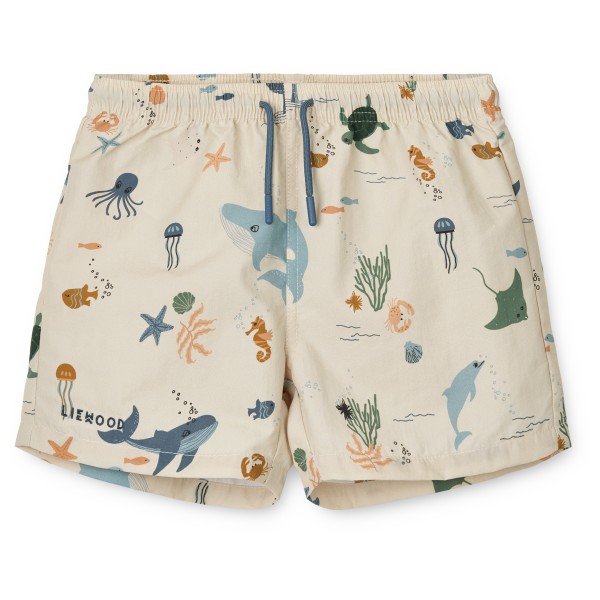 LIEWOOD – Kid’s Aiden Printed Board Shorts – Boardshort maat , Grijs