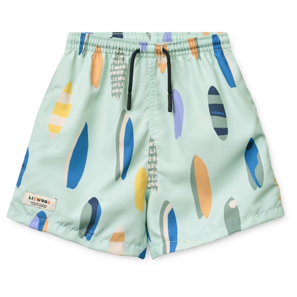 LIEWOOD – Kid’s Duke Printed Board Shorts – Boardshort maat , Grijs