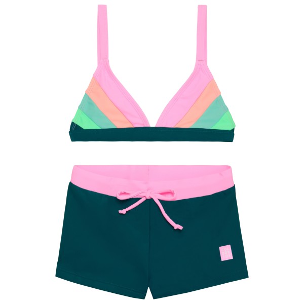 Color Kids – Kid’s Bikini Colorblock – Bikini maat , Blauw