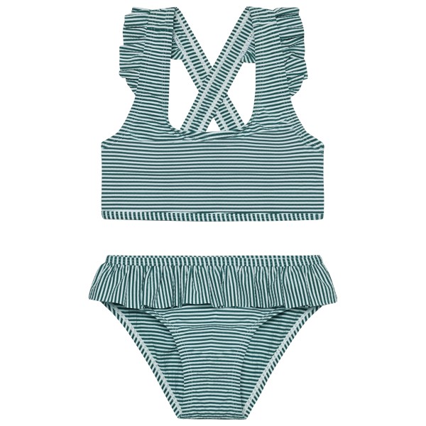 Color Kids – Kid’s Bikini with Skirt – Bikini maat , turkoois Turquoise