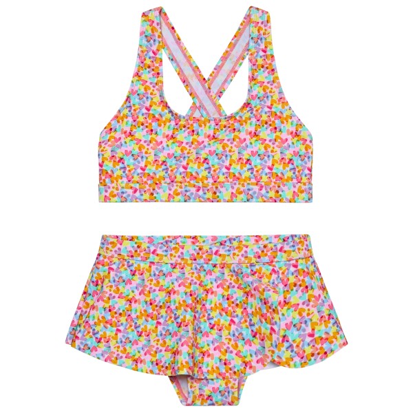 Color Kids – Kid’s Bikini with Skirt AOP – Bikini maat 92, meerkleurig Multicolor