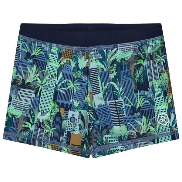 Color Kids - Kid's Swim Trunks AOP - Badehose Gr 134 blau
