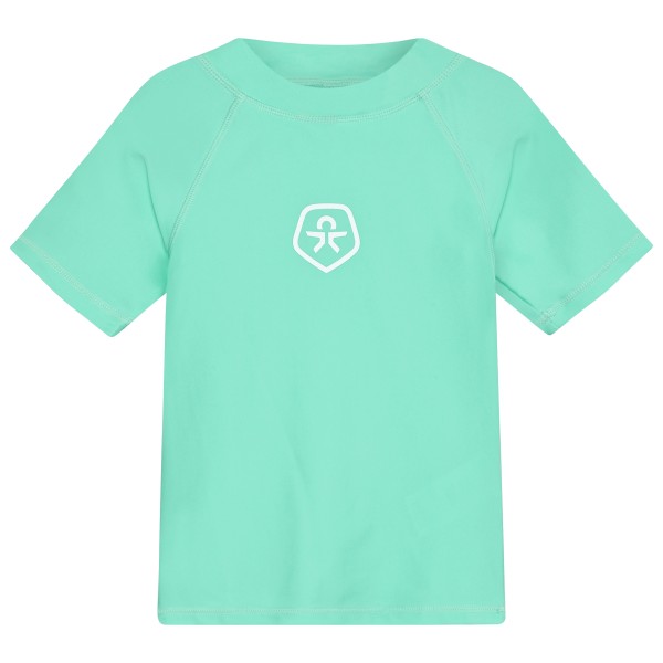 Color Kids – Kid’s T-Shirt Solid – Lycra maat , turkoois Turquoise