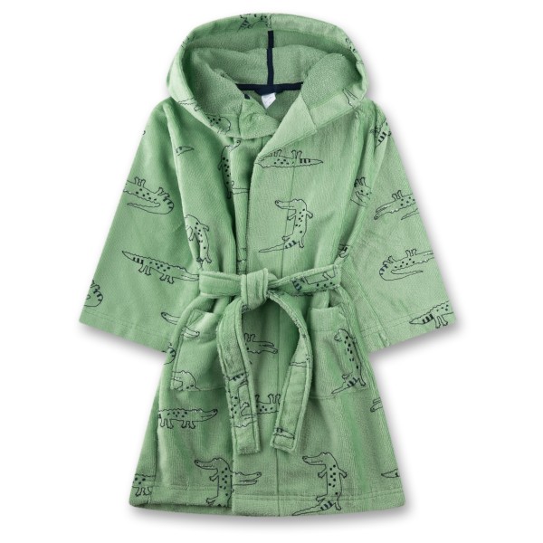 Sanetta - Kid's Bathrobe 233698 - Bademantel Gr 104 grün