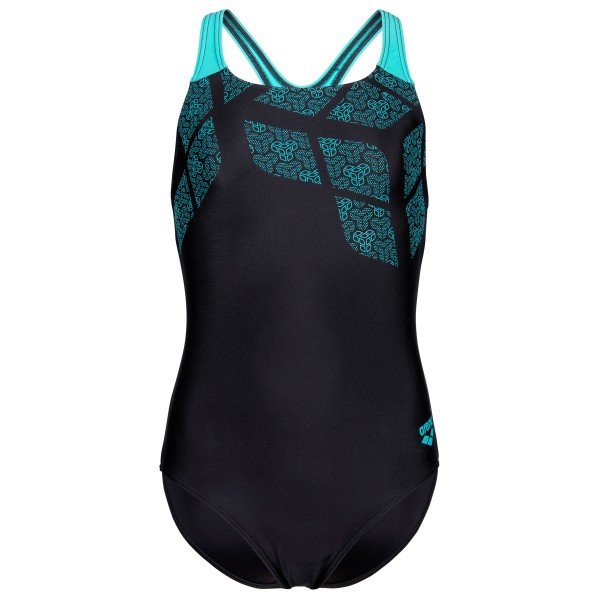 Arena Kikko Swimsuit Swim Pro Back Badeanzug Kinder (Gr 116 |schwarz)