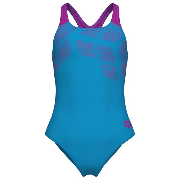 Arena - Girl's Kikko Swimsuit Swim Pro Back - Badeanzug Gr 116 blau