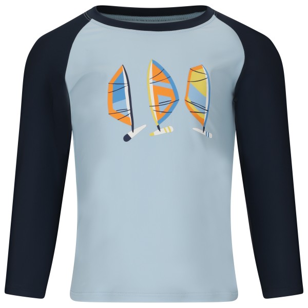 ZIG ZAG – Kid’s Lassu UVA L/S T-Shirt – Lycra maat 92, Grijs