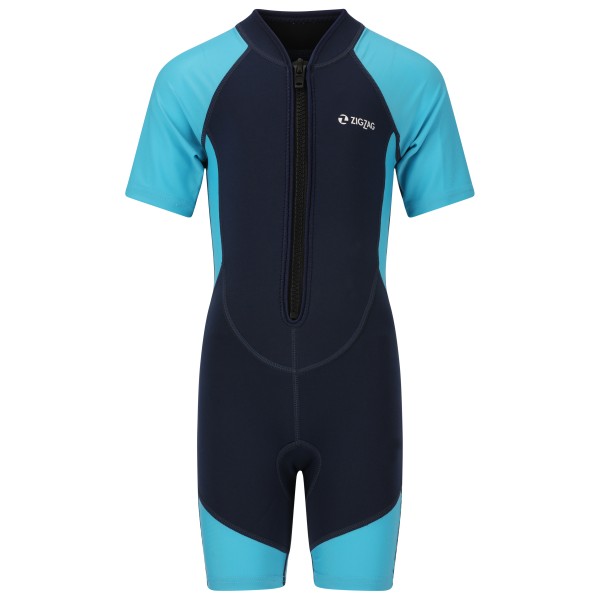 ZIG ZAG – Kid’s Swim Suit – Lycra maat , Blauw