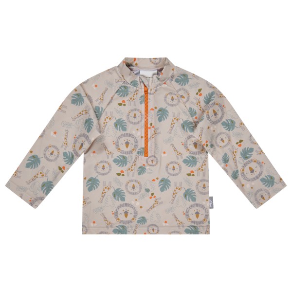 Sterntaler – Kid’s Badeshirt Langarm Safari – Lycra maat 68, Grijs