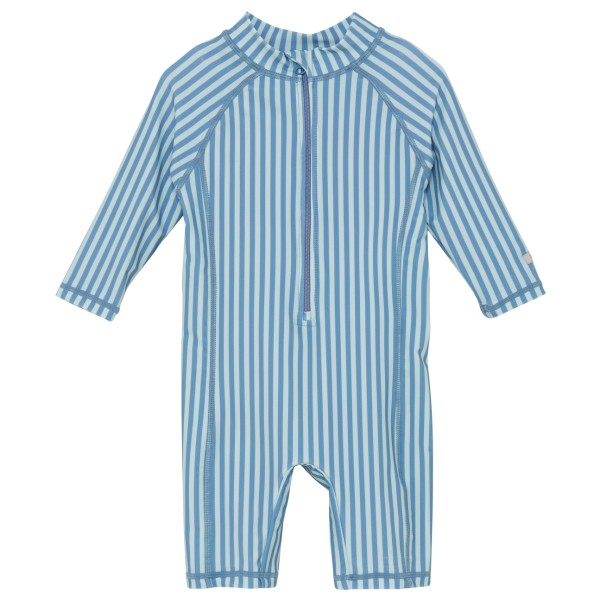 Huttelihut – Kid’s Swim Suit L/S UV60 – Lycra maat 92, /turkoois Blauw