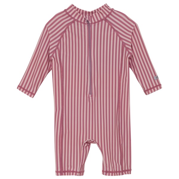 Huttelihut – Kid’s Swim Suit L/S UV60 – Lycra maat 98, Roze