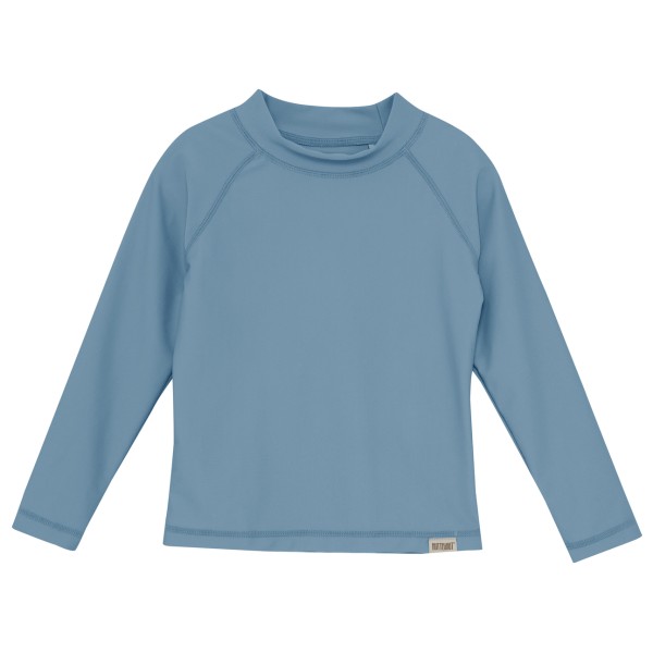 Huttelihut – Kid’s Swim T-Shirt L/S Solid UV60 – Lycra maat 74, turkoois Turquoise