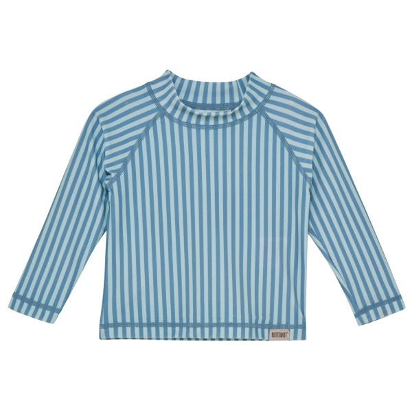 Huttelihut – Kid’s Swim T-Shirt L/S UV60 – Lycra maat 98, turkoois/ Blauw