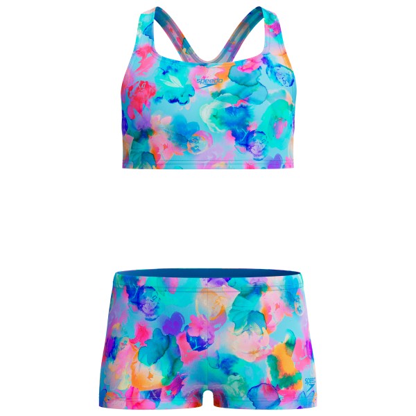 Speedo – Kid’s Print Racerback Two Piece – Bikini maat , meerkleurig Multicolor
