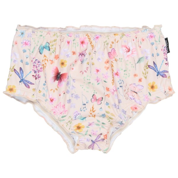 Mikk-Line – Kid’s Swim Pant UV Frill AOP – Zwembroek maat , / Roze
