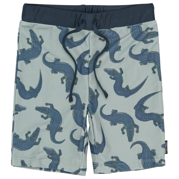 Mikk-Line – Kid’s Swim Pant UV Long AOP – Zwembroek maat , Grijs