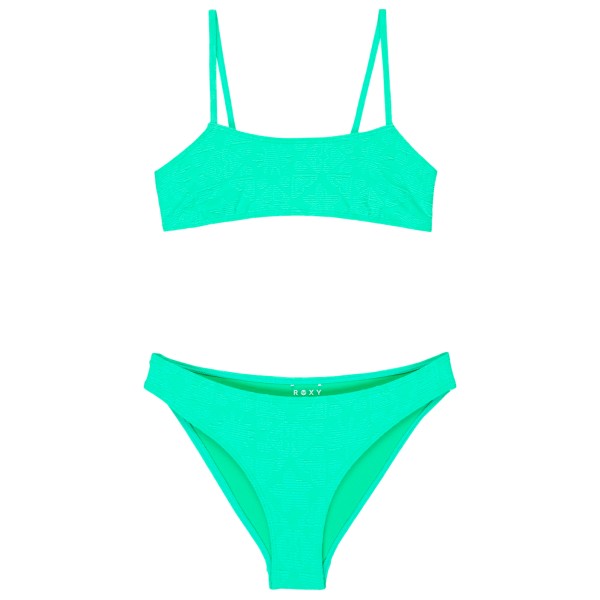 Roxy – Kid’s Hippie Hour Bralette Set – Bikini maat , turkoois Turquoise
