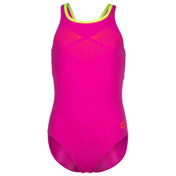 Arena Girl’s Bay Swimsuit Swim Pro Back Badpak Roze