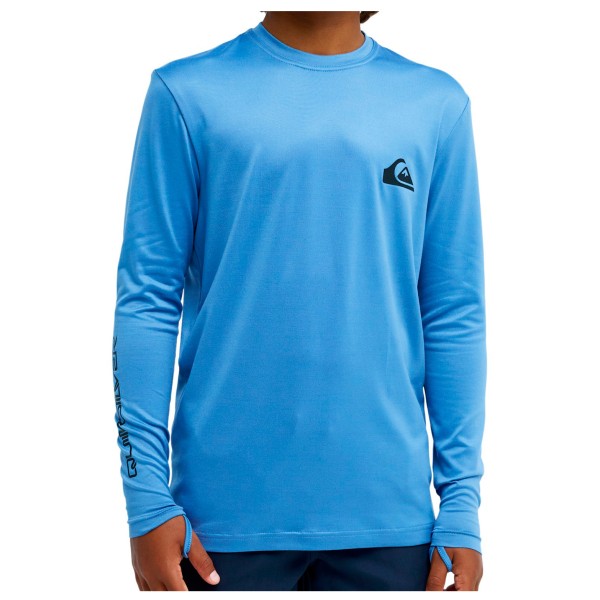 Quiksilver Youths Everyday Surf Tee L/S Lycra Kinder (Gr 16 |blau)