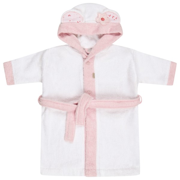 Sterntaler Kid’s Bademantel Bär Betty Badjas Wit