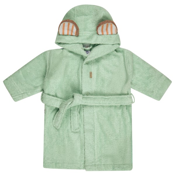 Sterntaler Kid’s Bademantel with Ears Bär Bo Badjas Groen