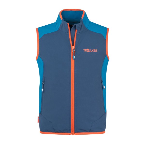 Laufweste Trollkids Balestrand Vest Kinder (Gr 110 |blau)