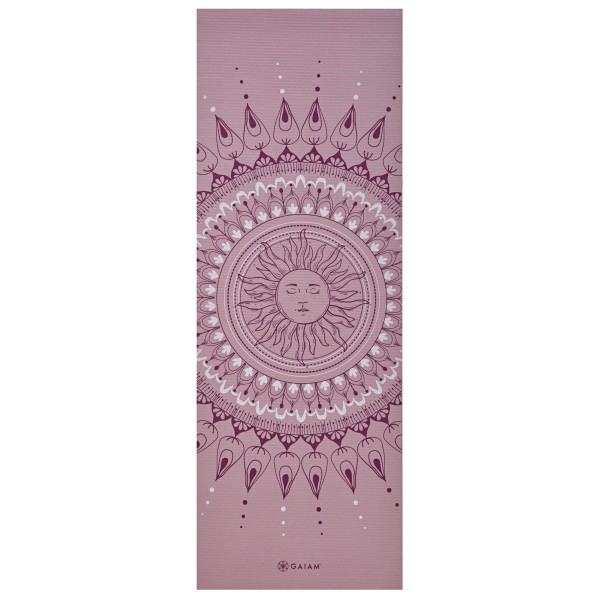 Image of GAIAM - 4 mm Classic Printed Yoga Mat - Yogamatte Gr 61 x 173 x 0,4 cm rosa