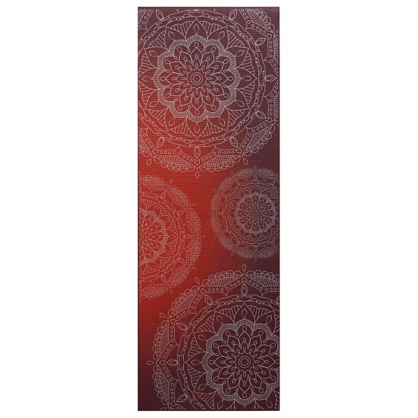 Image of GAIAM - 6 mm Premium Metallic Yoga Mat - Yogamatte Gr 61 cm x 173 cm x 0,6 cm rot