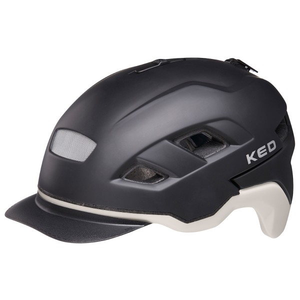 Image of KED - Berlin - Velohelm Gr L - 56-61 cm;M - 52-58 cm schwarz bei Bergfreunde.ch - der Outdoor Shop