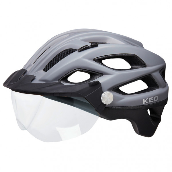 Image of KED - Covis Lite - Velohelm Gr L - 55-61 cm grau/schwarz bei Bergfreunde.ch - der Outdoor Shop