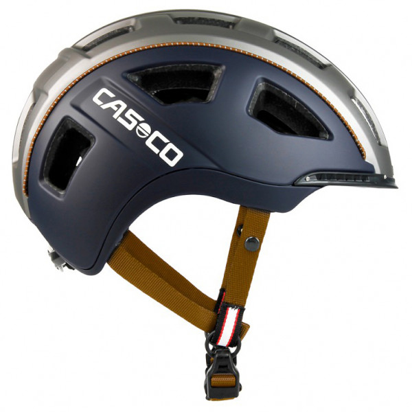 Image of CASCO - E.Motion - Velohelm Gr M - 56-58 cm;S - 52-56 cm ;grau/schwarz bei Bergfreunde.ch - der Outdoor Shop