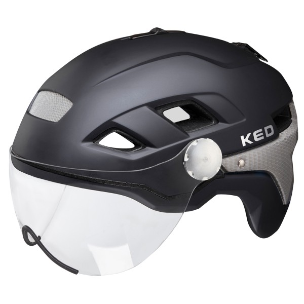 Image of KED - B-Vis X-Lite - Velohelm Gr M - 52-58 cm dark merlot matt bei Bergfreunde.ch - der Outdoor Shop
