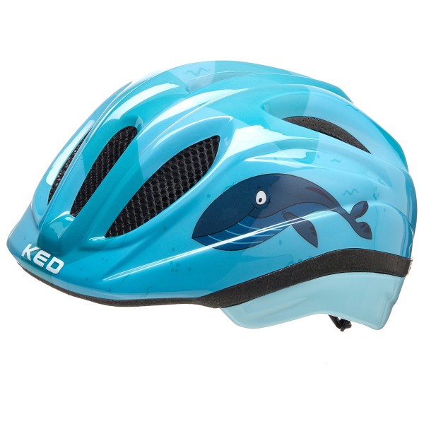Image of KED - Kid's Meggy II Trend - Velohelm Gr M - 52-58 cm;S - 46-51 cm;S/M - 49-55 cm;XS - 44-49 cm blau;bunt;grau;grün;lila;rosa;rot;türkis bei Bergfreunde.ch - der Outdoor Shop