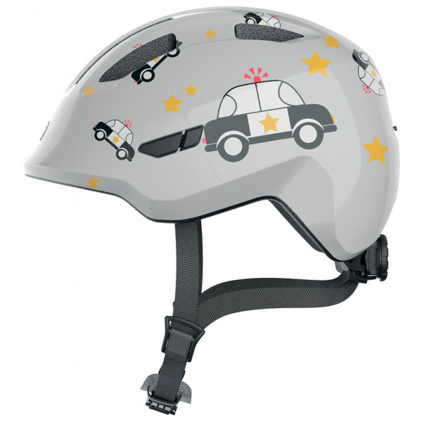 ABUS Smiley 3.0 Radhelm Kinder (Größe 45-50 cm - S |grau)