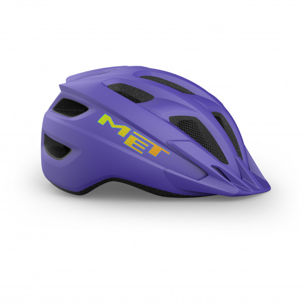 Image of MET - Kid"s Crackerjack - Velohelm Gr 52-57 cm - S grau'