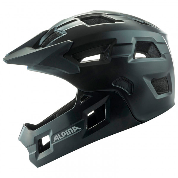 Alpina Rupi Radhelm Kinder (Größe 50-55 cm |schwarz)