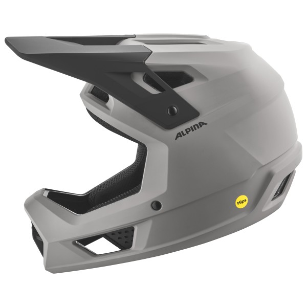 Alpina - Pikes Mips - Radhelm Gr 60-63 cm grau/schwarz