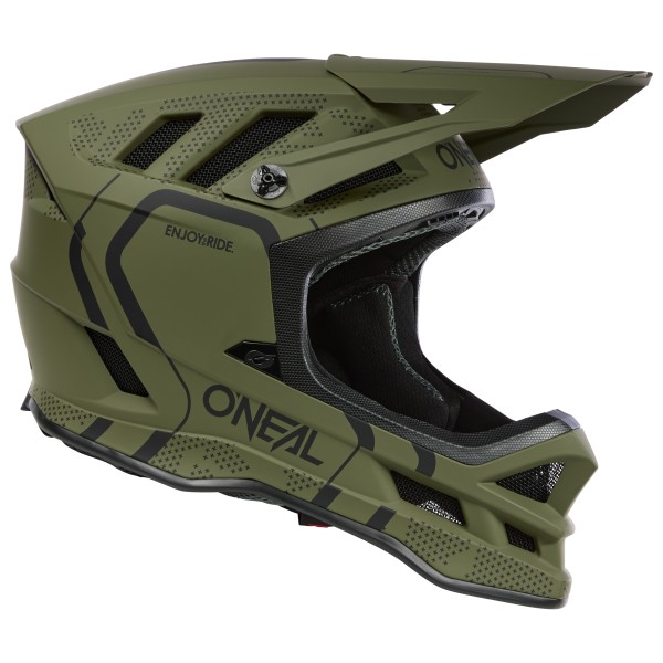 O'Neal - Blade Polyacrylite Helmet Strike - Radhelm Gr L - 59/60 cm oliv