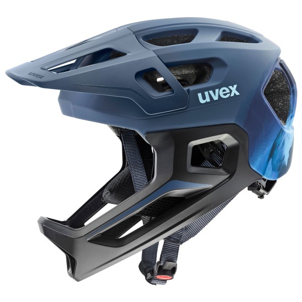 Uvex - Kid's React Jr. Fullface - Radhelm Gr 52-56 cm blau