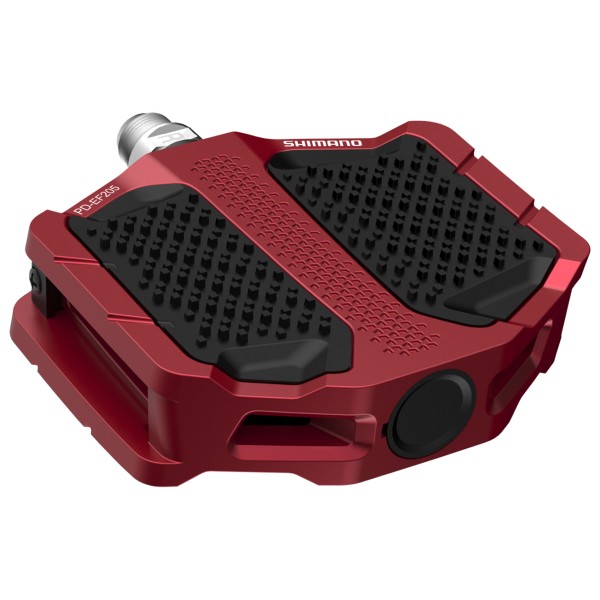 Shimano Pedal PD-EF205 Plattformpedale Bike to Work (rot)