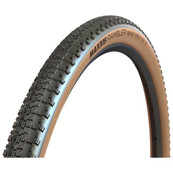 Maxxis Rambler 28'' (45-622) EXO TR HYPR-X Fahrradreifen (Größe 700x45C |tanwall)