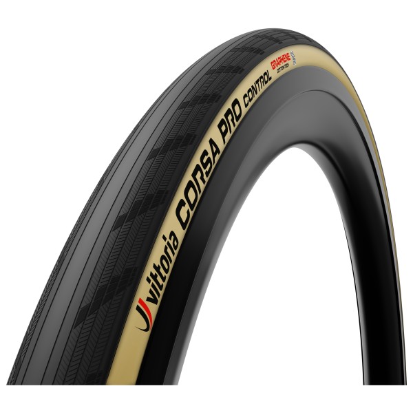Vittoria Corsa Pro Control TLR G20 28 (32-622) Fold Fahrradreifen (Gr 28'' x 1,25'' - 32-622 |tan /schwarz)