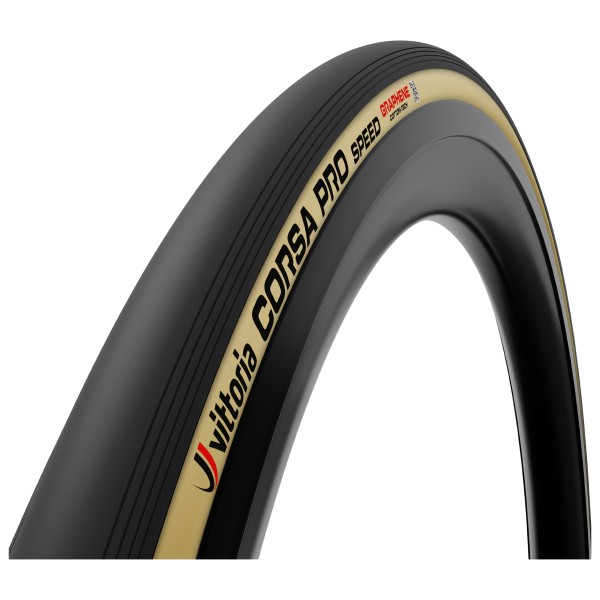 Vittoria Corsa Pro Speed TLR Wide Rim 28 (29-622) Fold Fahrradreifen (Gr 28'' x 1,10'' - 29-622 |tan /schwarz)
