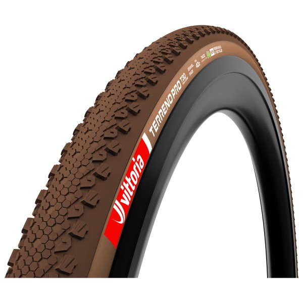 Vittoria Terreno Pro T30 FL GRV Race 28 (35-622) Fold Fahrradreifen (Gr 28'' x 1,35'' - 35-622 |braun)