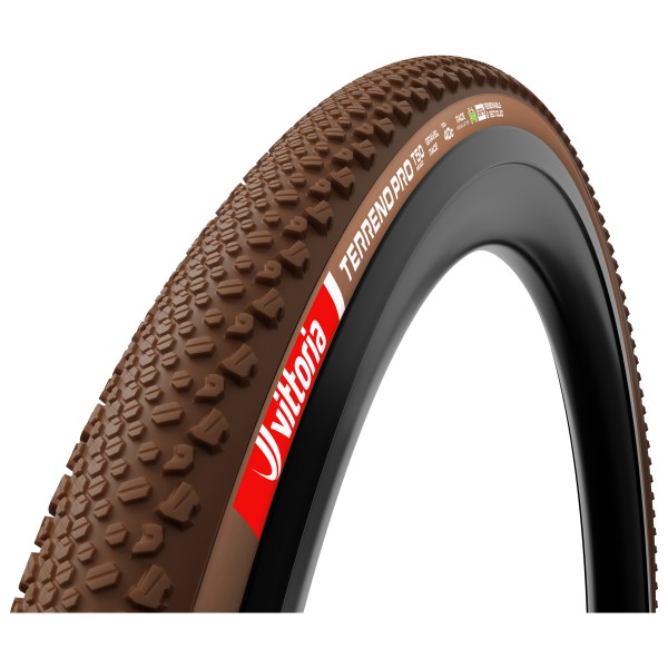 Vittoria Terreno Pro T50 Mixed GRV Race 28(40-622) Fold Fahrradreifen (Gr 28'' x 1,50'' - 40-622 |braun)