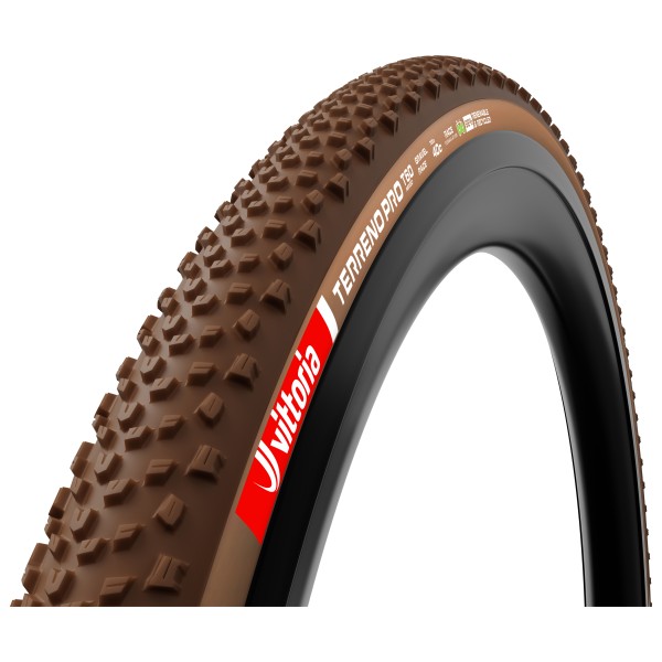 Vittoria Terreno Pro T60 Mixed GRV Race 28(40-622) Fold Fahrradreifen (Gr 28'' x 1,50'' - 40-622 |braun)