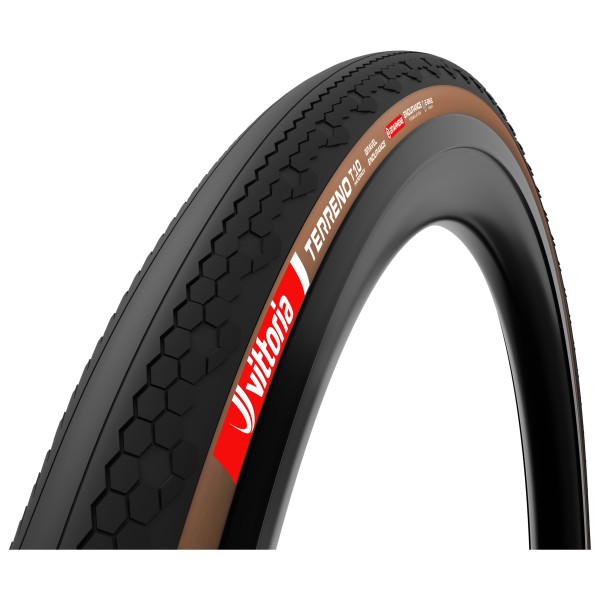 Vittoria Terreno T10 HP GRV Endurance 28'' (40-622) Fold. Fahrradreifen (Größe 28'' x 1,50'' - 40-622 |braun/schwarz)