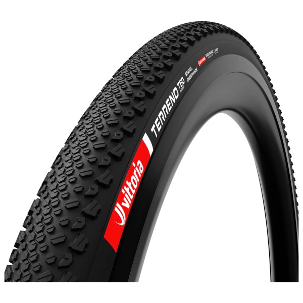 Vittoria Terreno T50 Mixed Gravel End 28(45-622) Fold Fahrradreifen (Gr 28'' x 1,70'' - 45-622 |schwarz)
