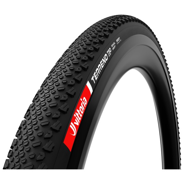 Vittoria Terreno T50 Mixed Gravel Sport 28 (40-622) Fahrradreifen (Gr 28'' x 1,50'' - 40-622 |schwarz)